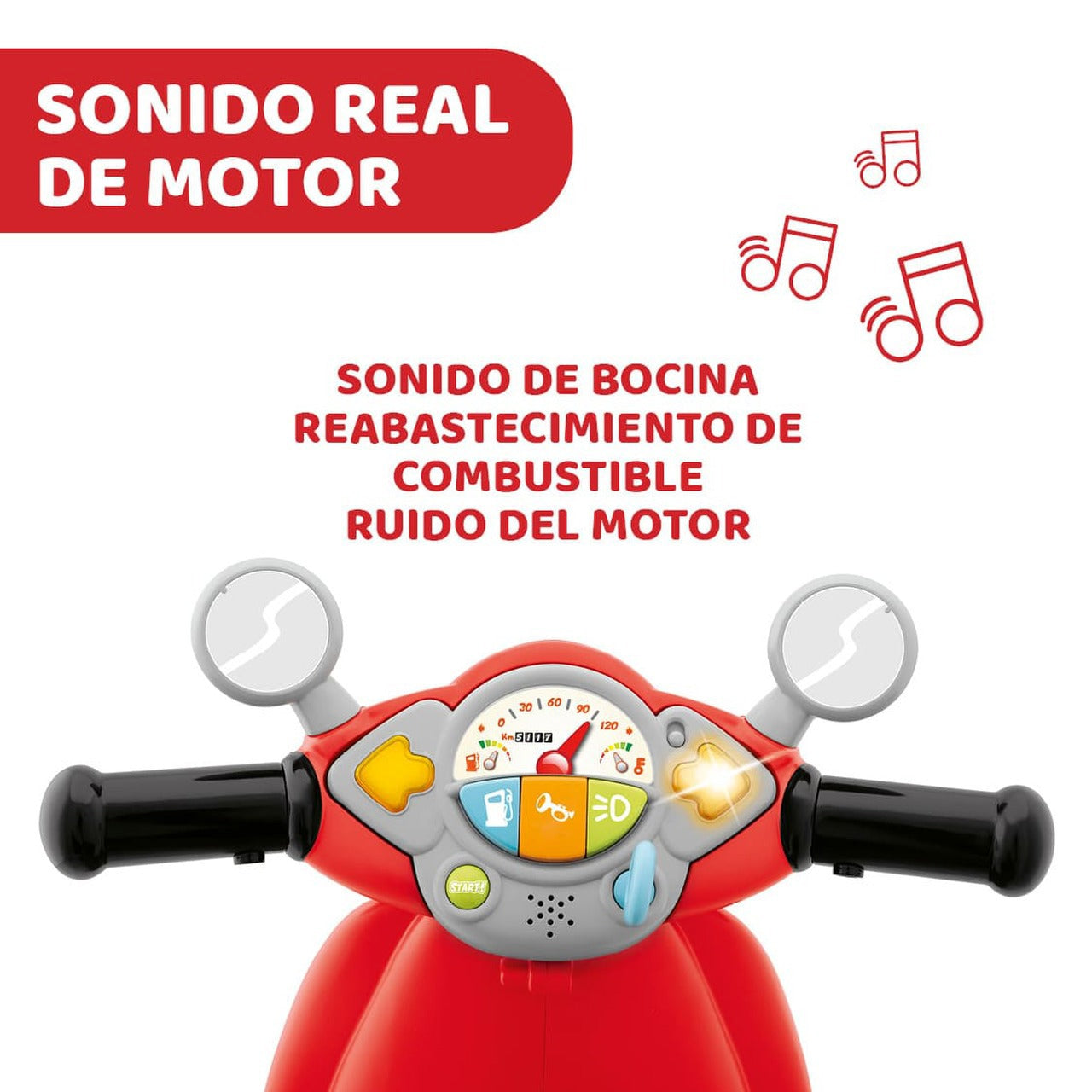 Correpasillos Mi Primera Vespa Primavera de CHICCO