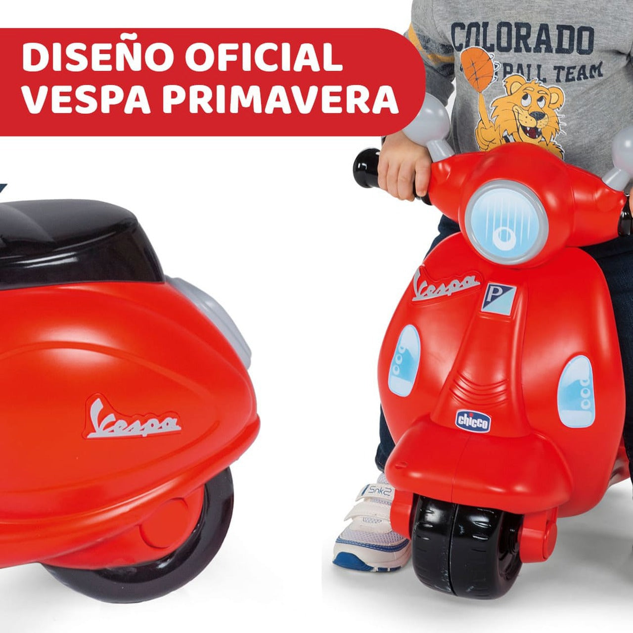 Correpasillos Mi Primera Vespa Primavera de CHICCO