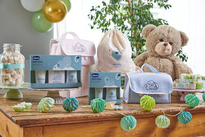 Set de baño y crema hidratante Natural Sensation Chicco