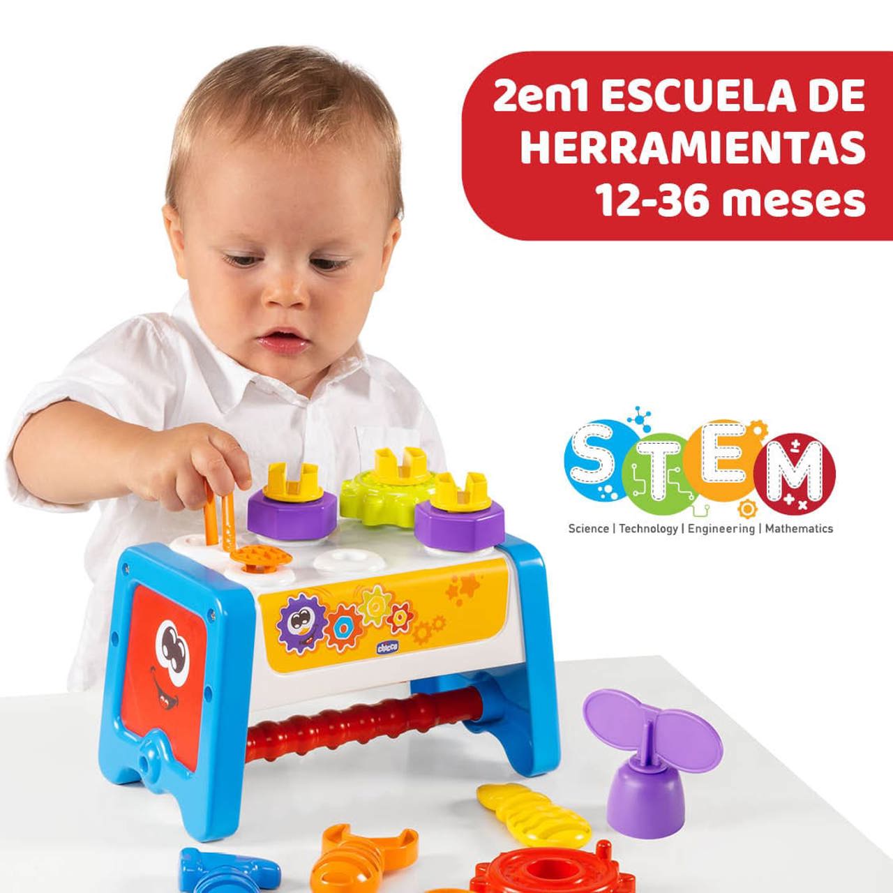 2 en 1 Escuela de Herramientas de Chicco