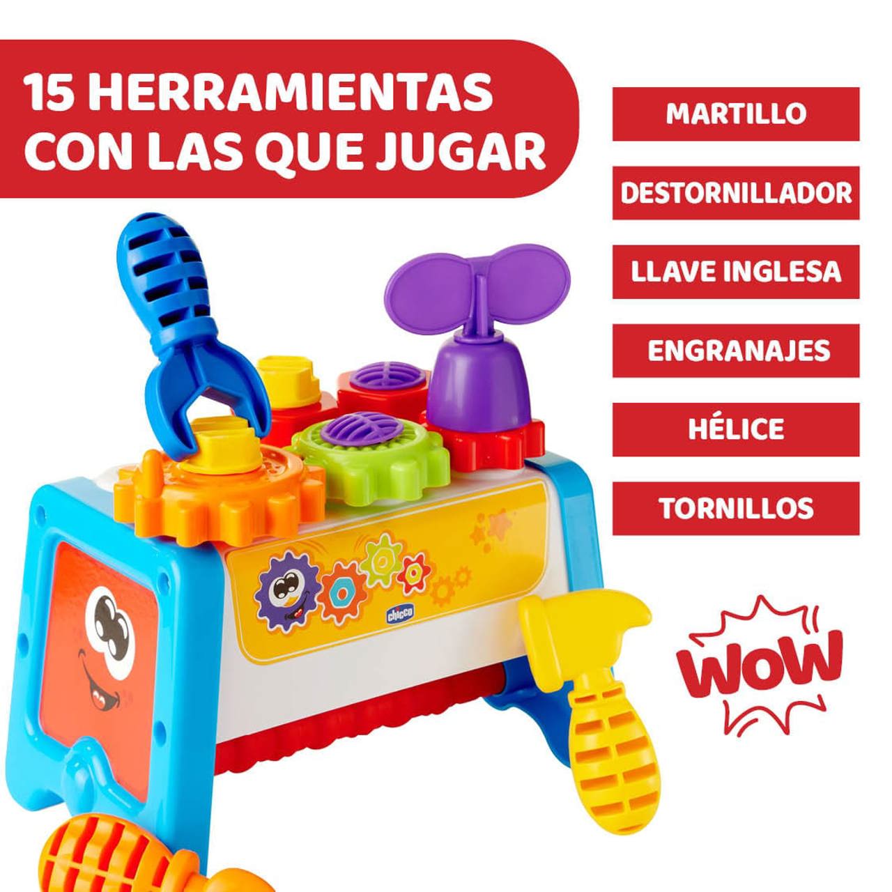 2 en 1 Escuela de Herramientas de Chicco