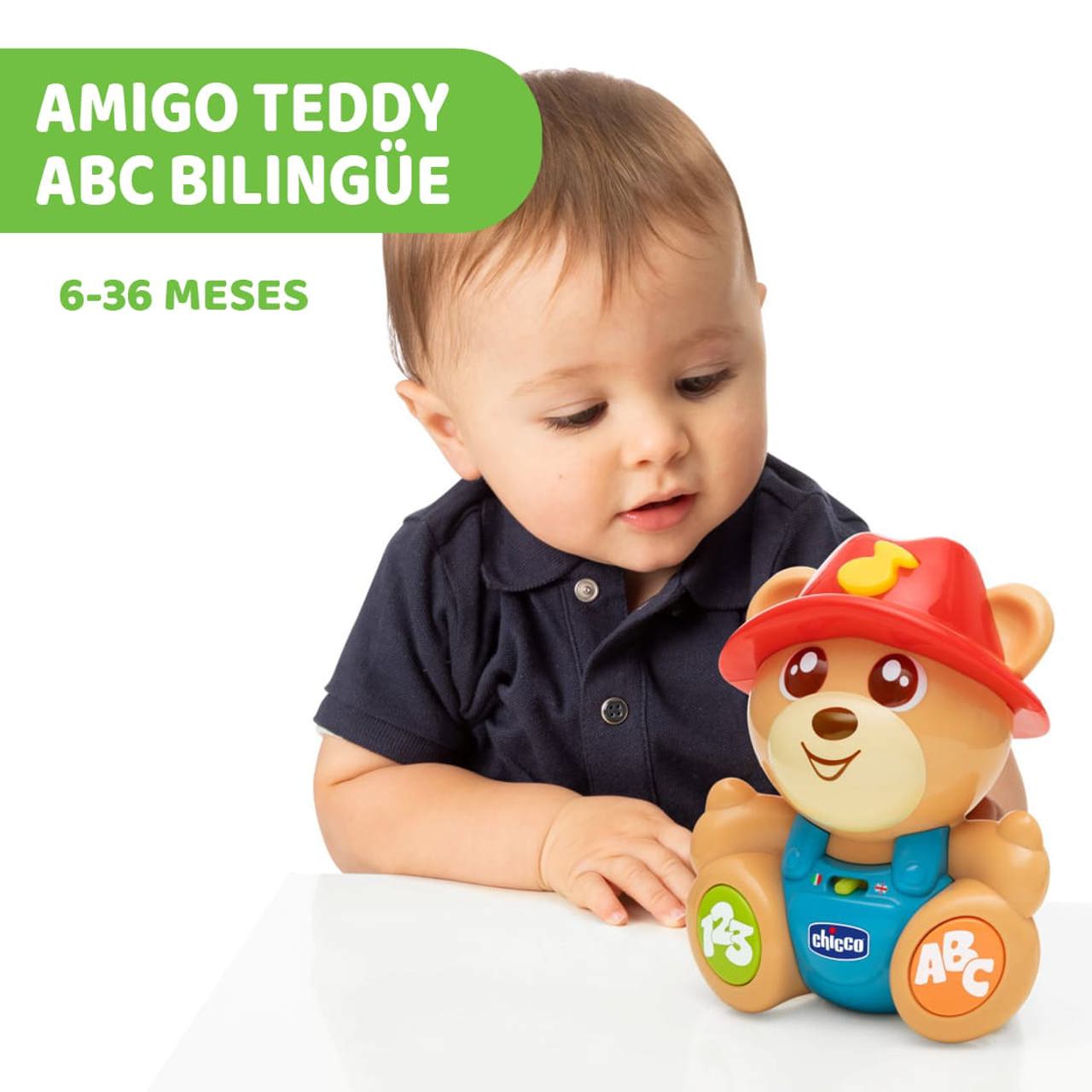 Osito Teddy Friend ABC Luces y Sonidos Chicco