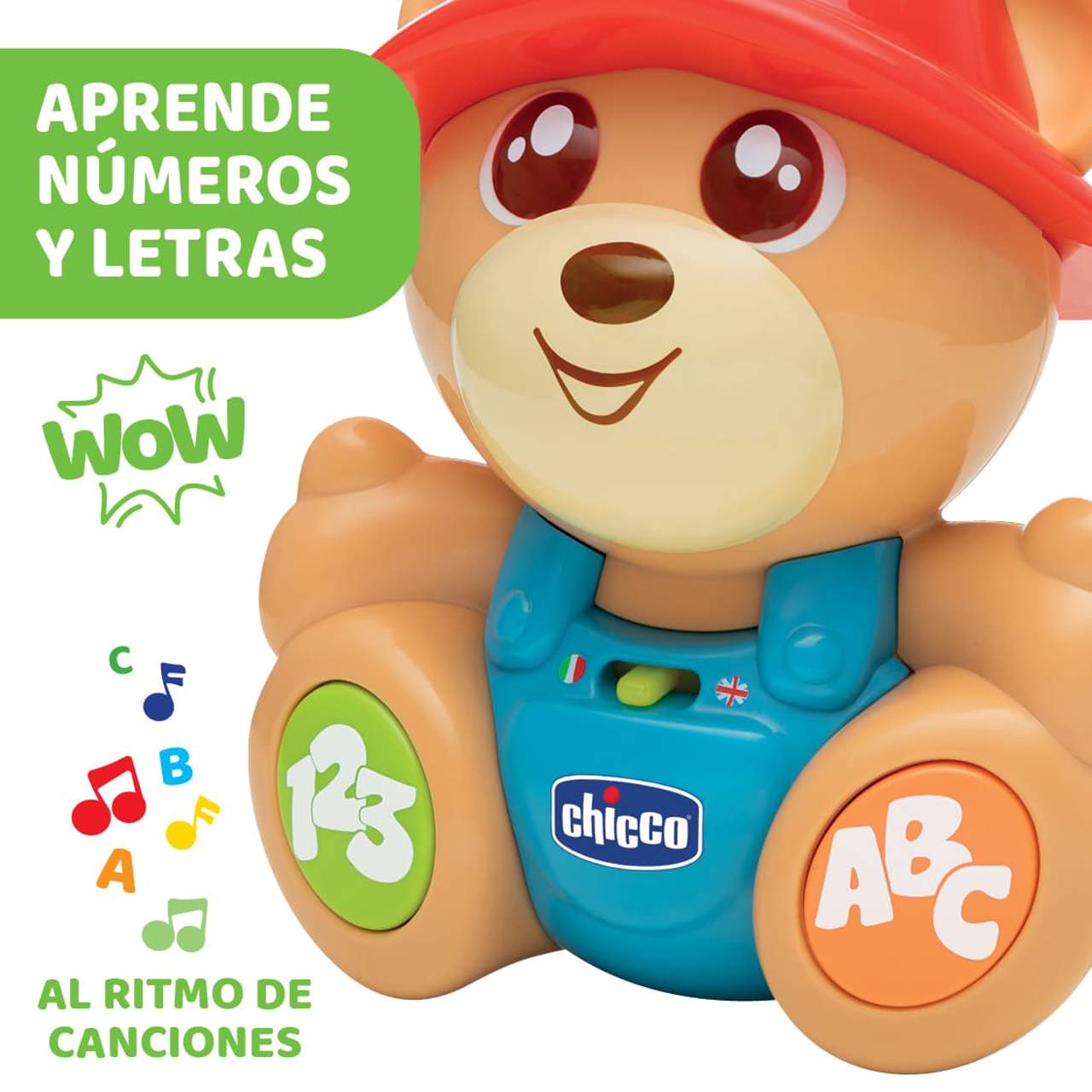 Osito Teddy Friend ABC Luces y Sonidos Chicco