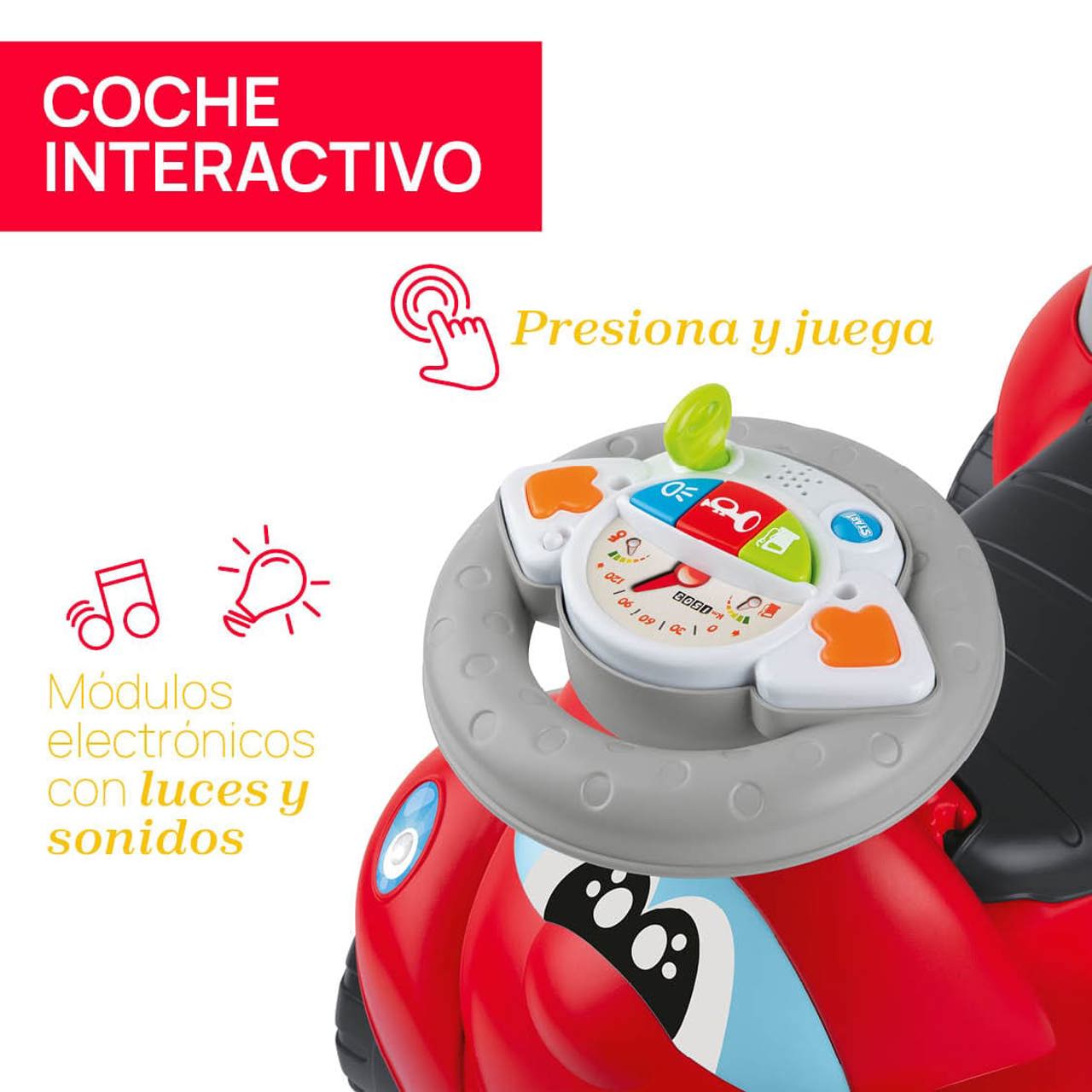 Correpasillos y andador Billy Walk&Ride 2 en 1 Chicco