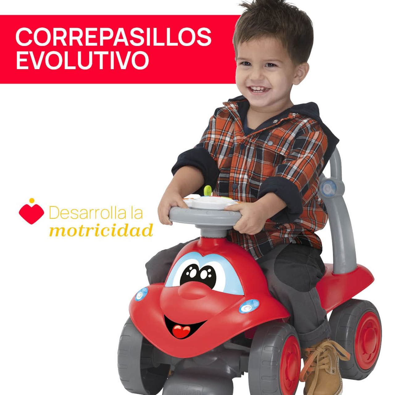 Correpasillos y andador Billy Walk&Ride 2 en 1 Chicco