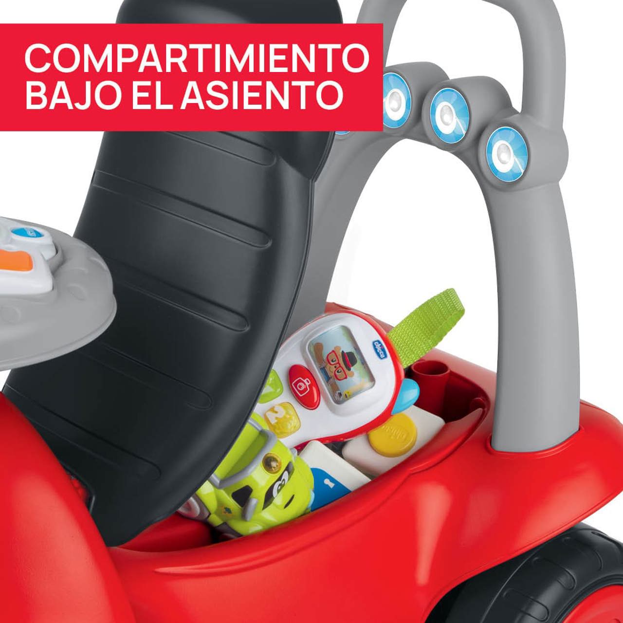 Correpasillos y andador Billy Walk&Ride 2 en 1 Chicco