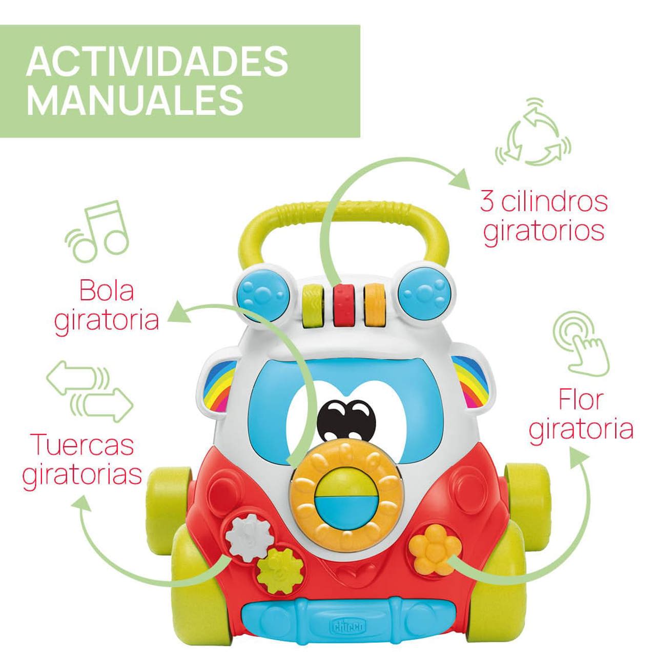 Andador Happy Hippie Walker Eco+ de Chicco