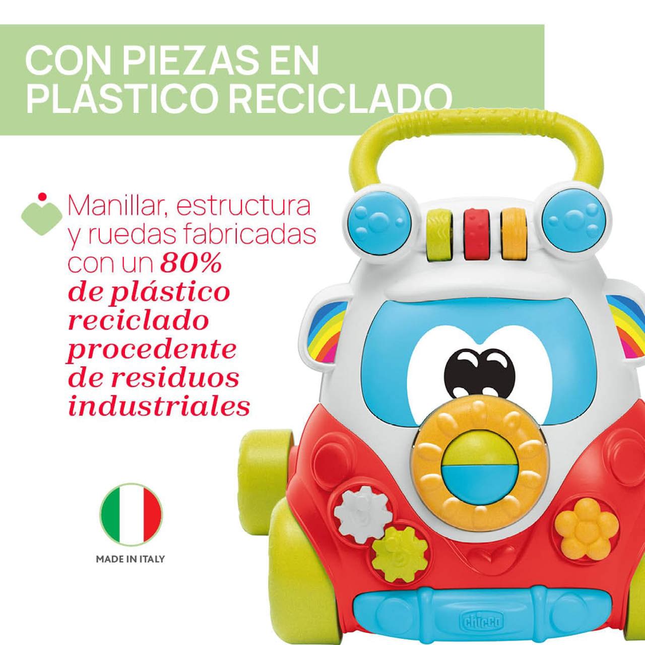 Andador Happy Hippie Walker Eco+ de Chicco