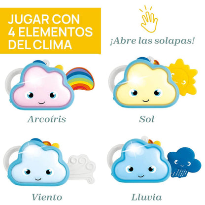 Nube Parlante Weathy con Colores Sonidos y Melodías Chicco