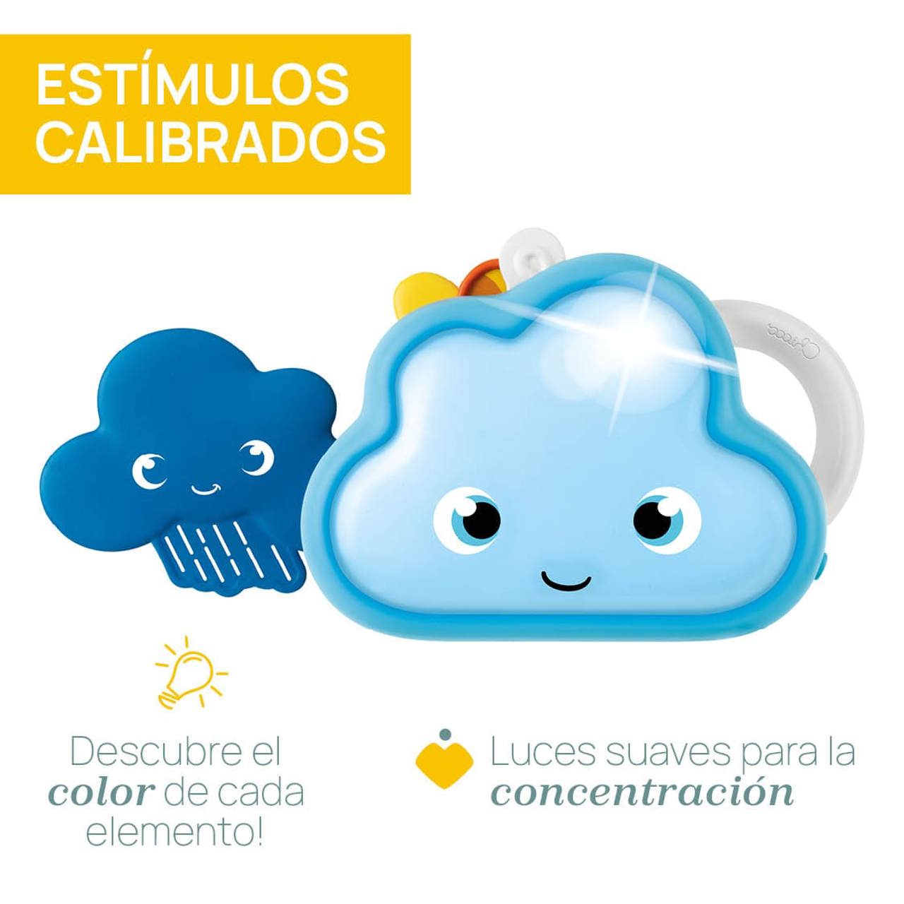 Nube Parlante Weathy con Colores Sonidos y Melodías Chicco