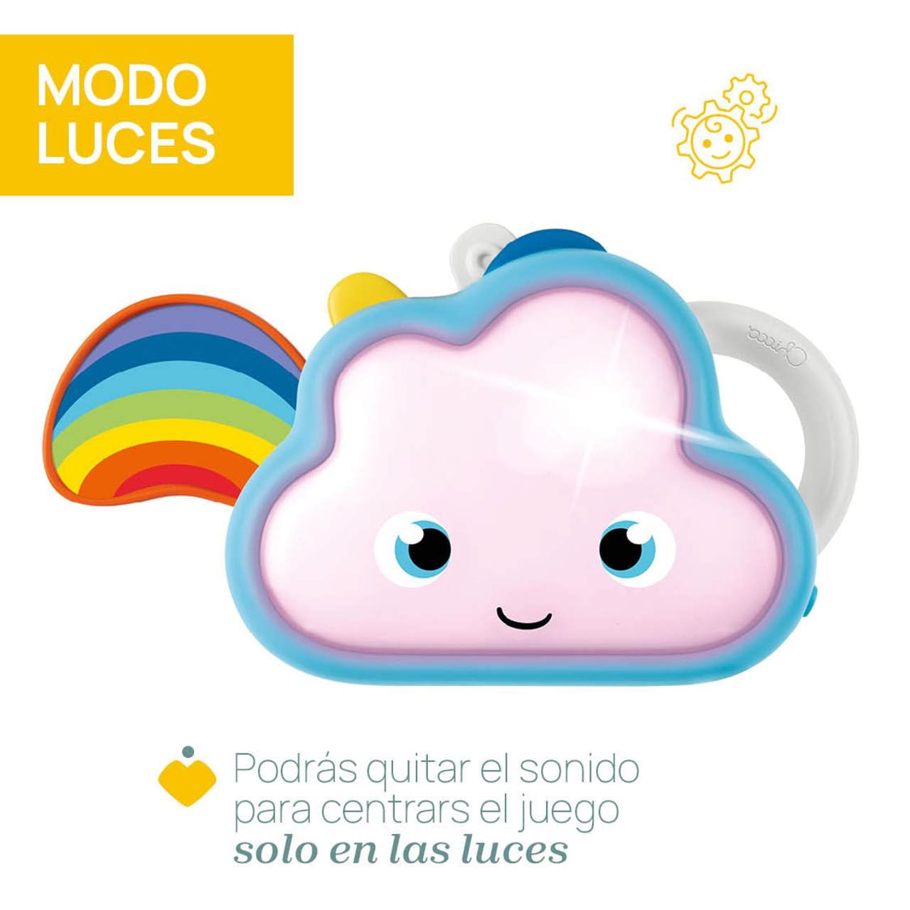 Nube Parlante Weathy con Colores Sonidos y Melodías Chicco