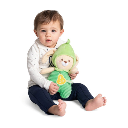Conejito de peluche pera trilingüe de Chicco