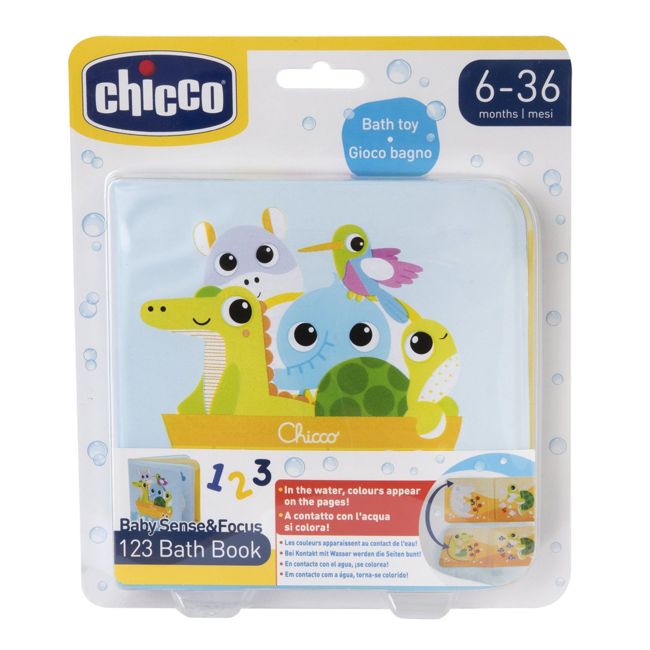 Libro 123 para el baño de Chicco