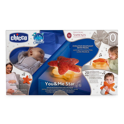 Lámpara Evolutiva Musical Estrella You&Me Chicco