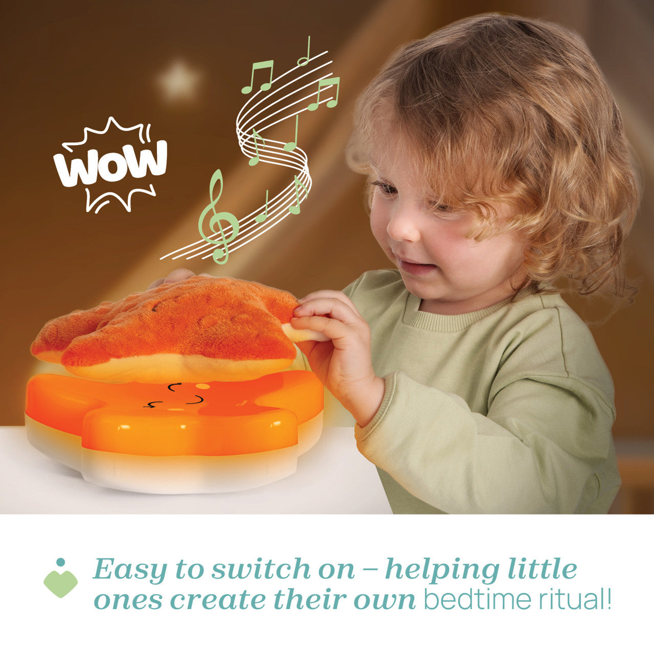 Lámpara Evolutiva Musical Estrella You&Me Chicco