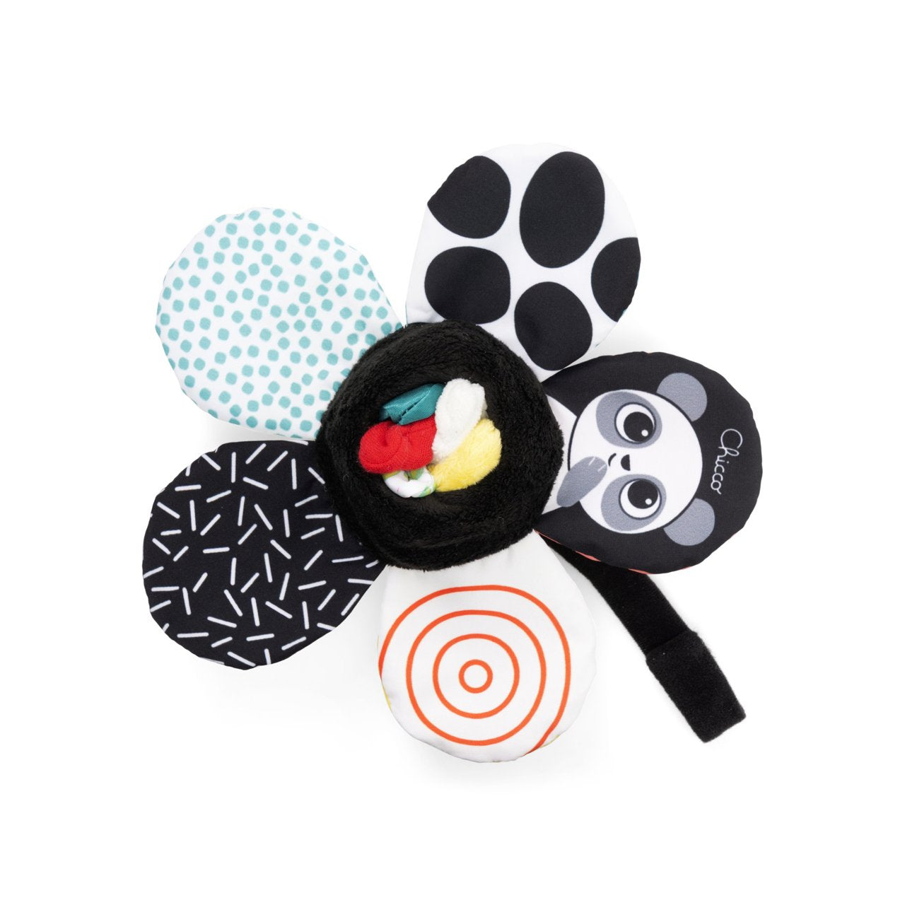 Flor Blanco y Negro Chicco