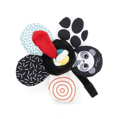 Flor Blanco y Negro Chicco