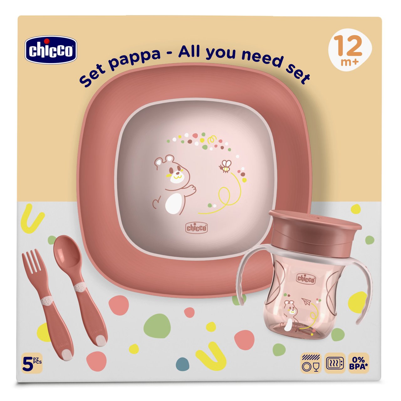 Set Alimentación 12M+ CHICCO