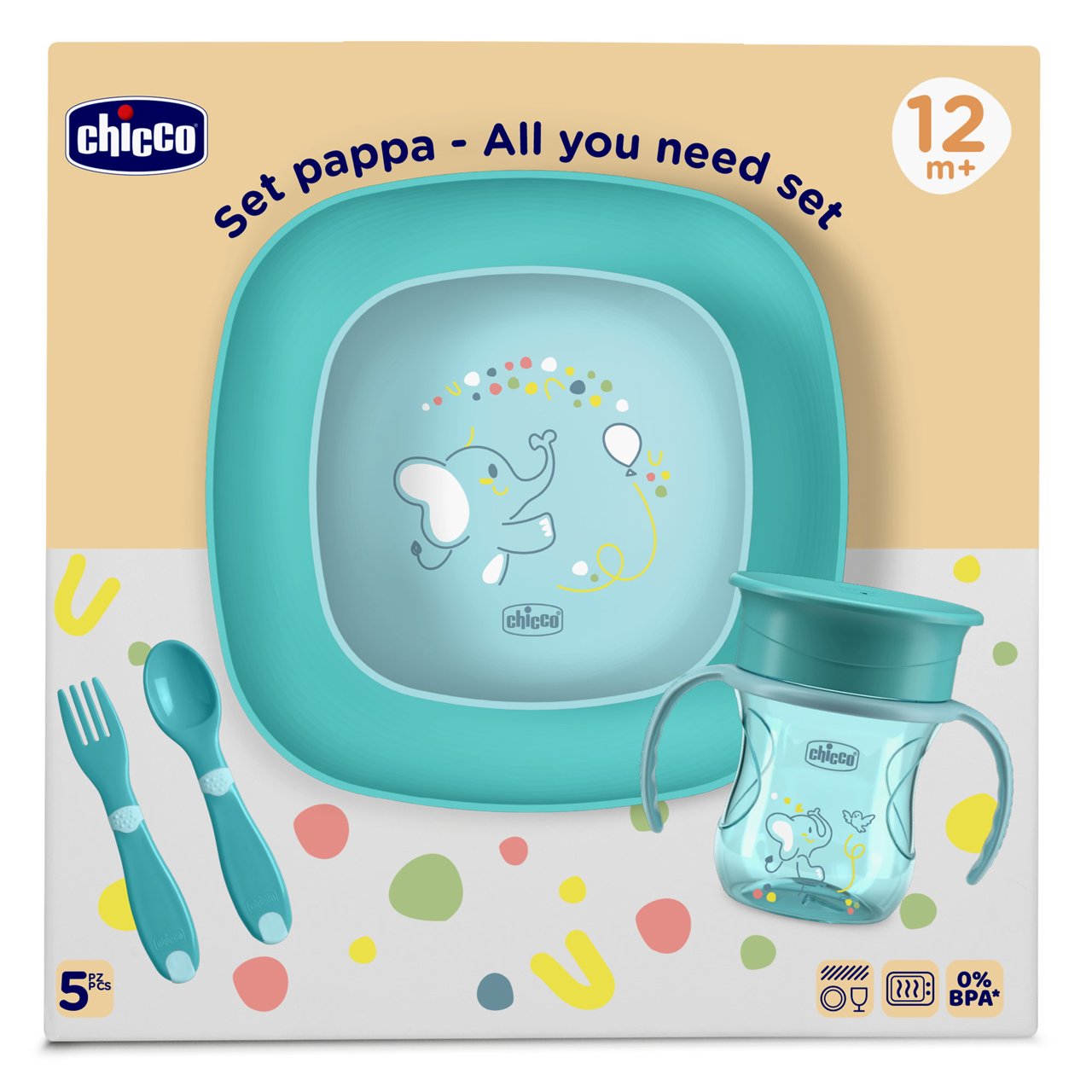 Set Alimentación 12M+ CHICCO