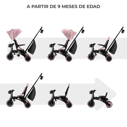 Triciclo Evolutivo 5 en 1 Jazz2 de Kinderkraft