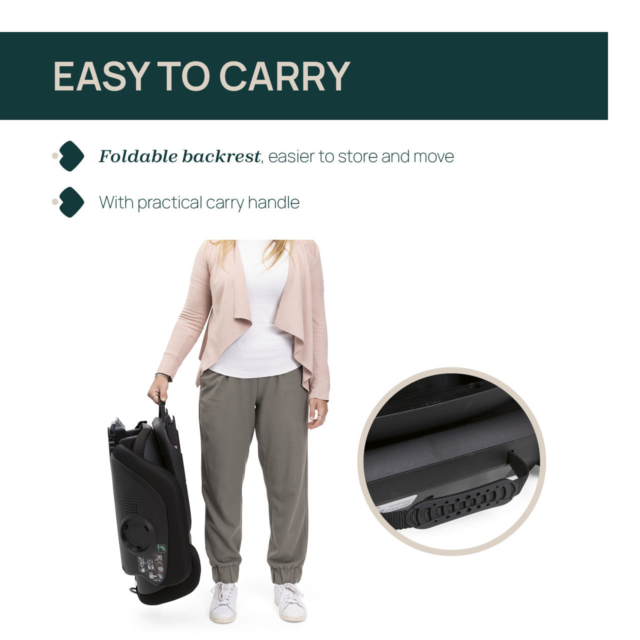 Silla de Auto fold&go S POSH (100-150 cm) de CHICCO
