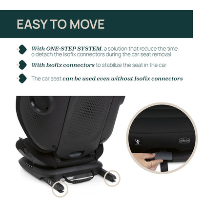 Silla de Auto fold&go S POSH (100-150 cm) de CHICCO