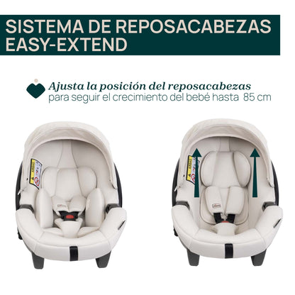 Trío Mysa con Gran Comfort y Kory de Chicco