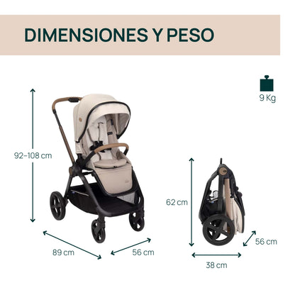 Trío Mysa con Gran Comfort y Kory de Chicco