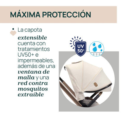 Trío Mysa con Gran Comfort y Kory de Chicco