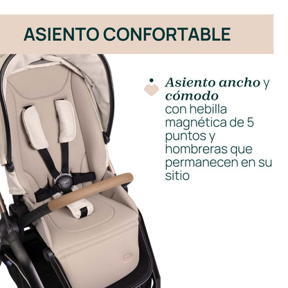 Trío Mysa con Gran Comfort y Kory de Chicco