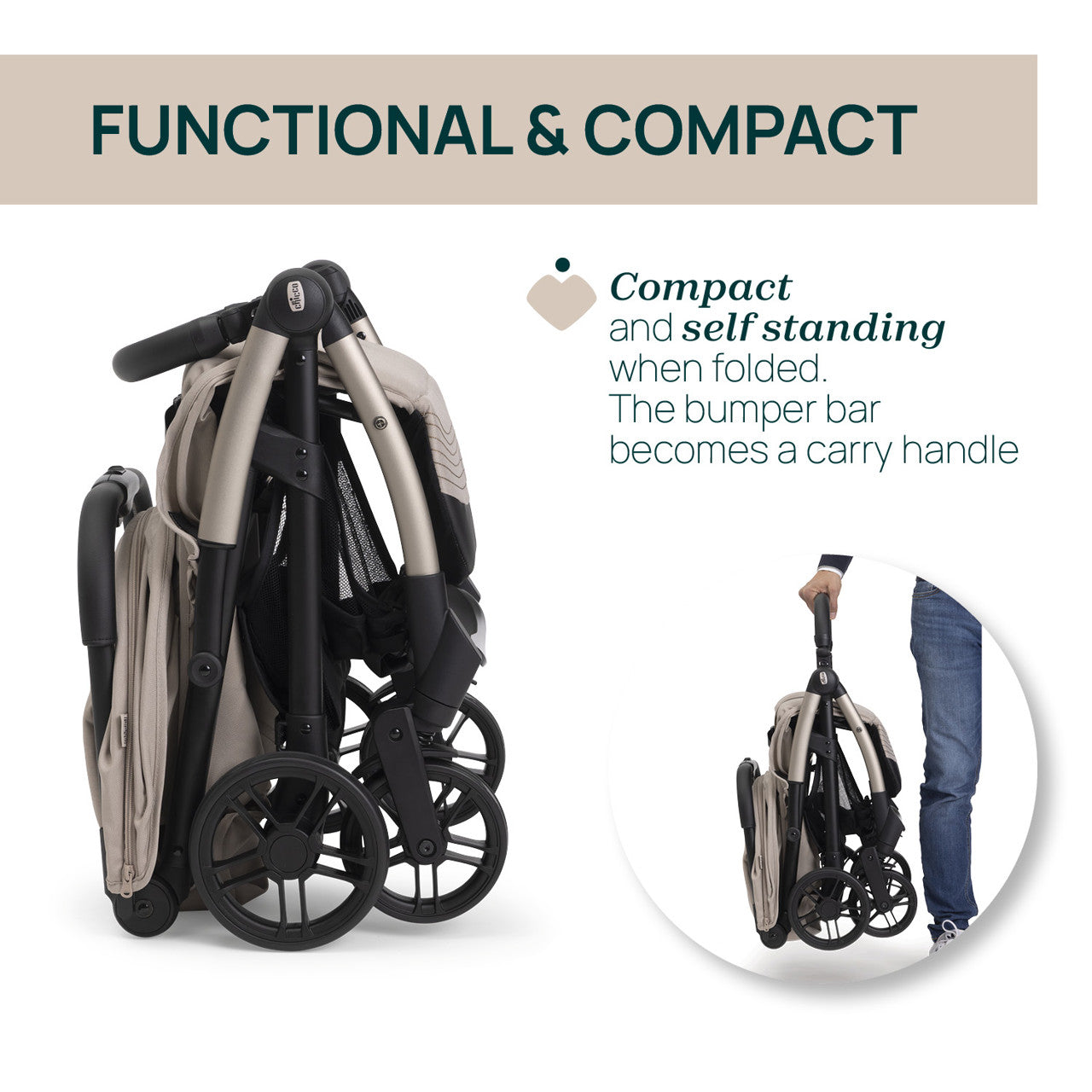 Silla de paseo ligera Goody XPlus de CHICCO