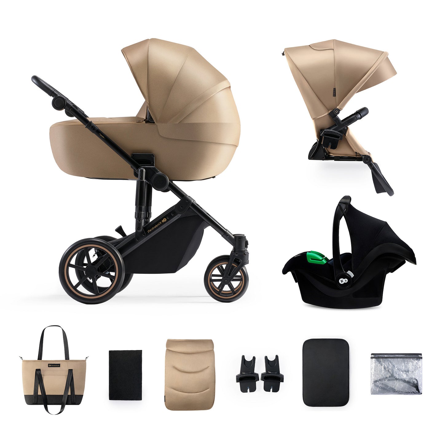 Cochecito para Bebé 3 Piezas PRIME 3 de Kinderkraft