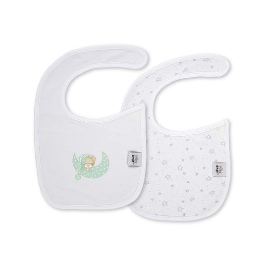Pack 2 baberos velcro Sleep de Interbaby