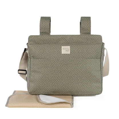 BOLSA CANASTILLA TOPITO POPPY MUSGO DE WALKING MUM