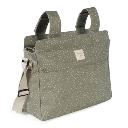 BOLSA CANASTILLA TOPITO POPPY MUSGO DE WALKING MUM