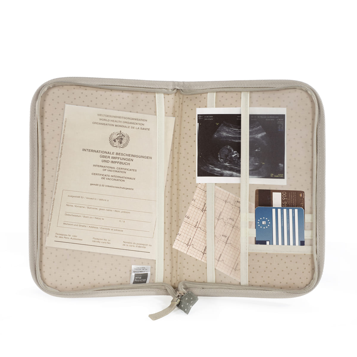 PORTADOCUMENTOS TOPITO POPPY MUSGO DE WALKING MUM