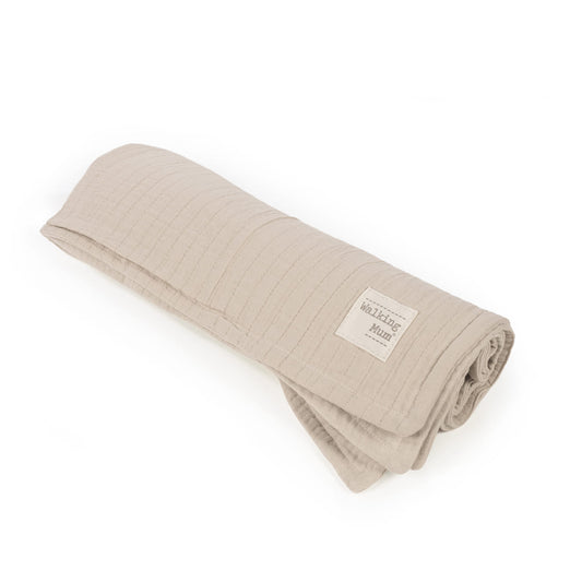 MANTA/MUSELINA ECO MUM APRICOT WALKING MUM