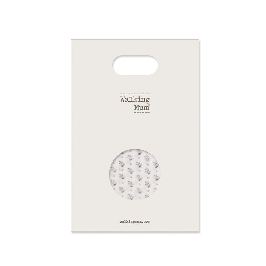 SACO DORMIR BOTTON FLORES DE WALKING MUM