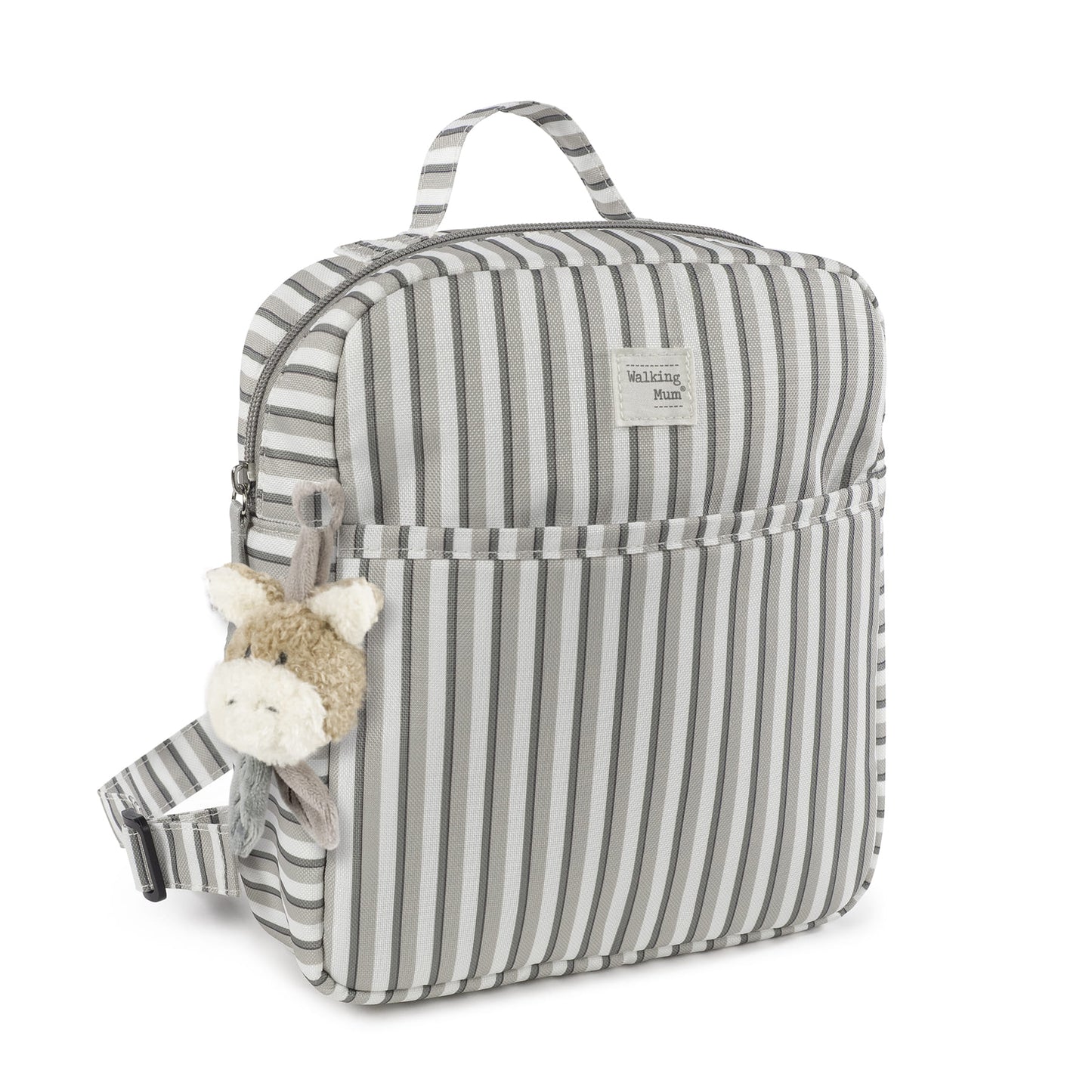 MOCHILA KIDS BOTTON RAYAS WALKING MUM