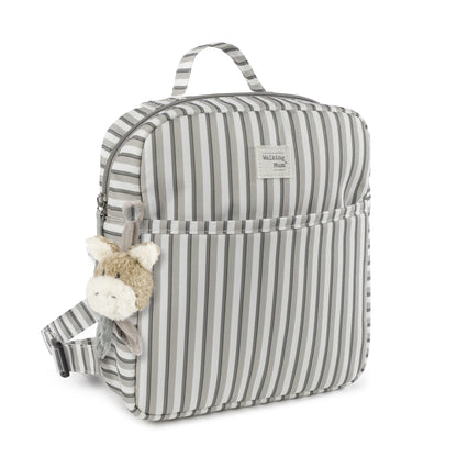 MOCHILA KIDS BOTTON RAYAS WALKING MUM