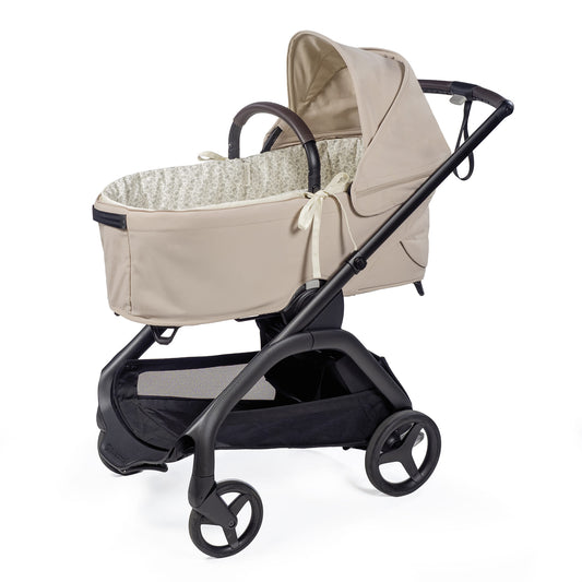 CUBRE CUCO VARILLAS + FUNDA COLCHÓN CERISE CUADROS WALKING MUM