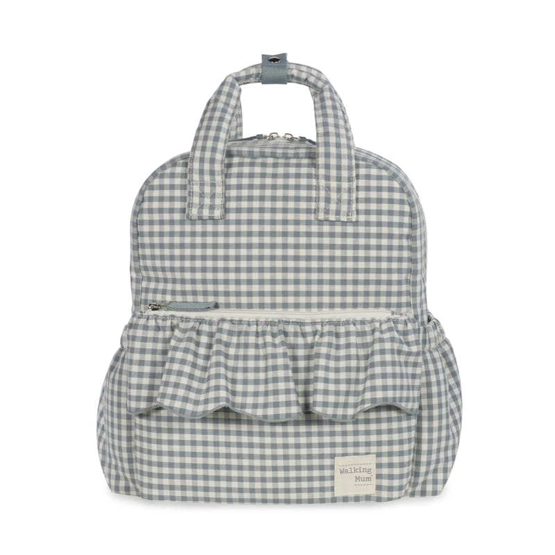 MOCHILA PRALINÉ VICHY MATCHA WALKING MUM