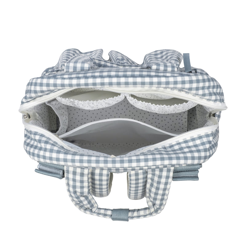 MOCHILA PRALINÉ VICHY MATCHA WALKING MUM
