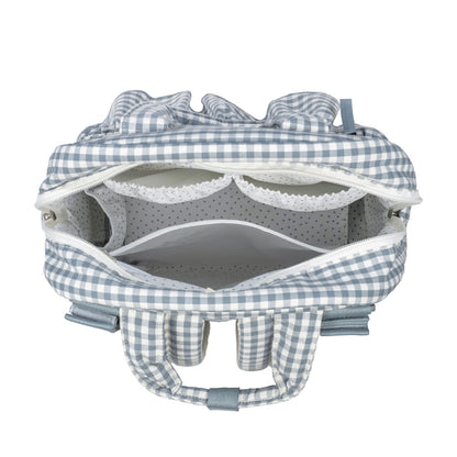 MOCHILA PRALINÉ VICHY MATCHA WALKING MUM