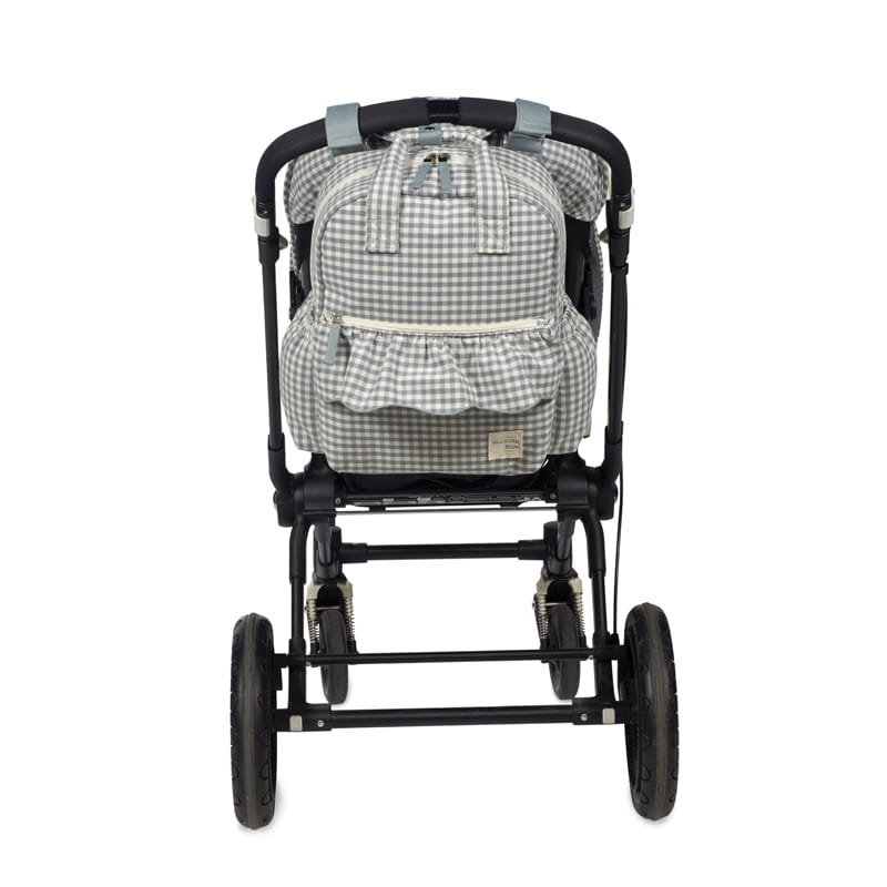 MOCHILA PRALINÉ VICHY MATCHA WALKING MUM