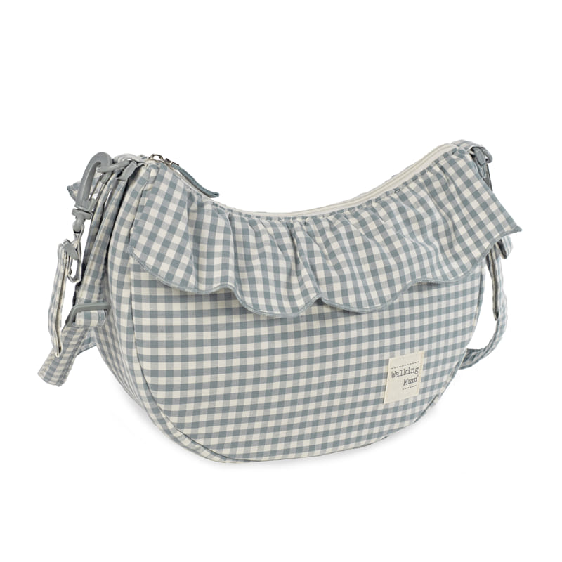 BOLSO CROSSBODY GONDOLA PRALINÉ VICHY MATCHA WALKING MUM