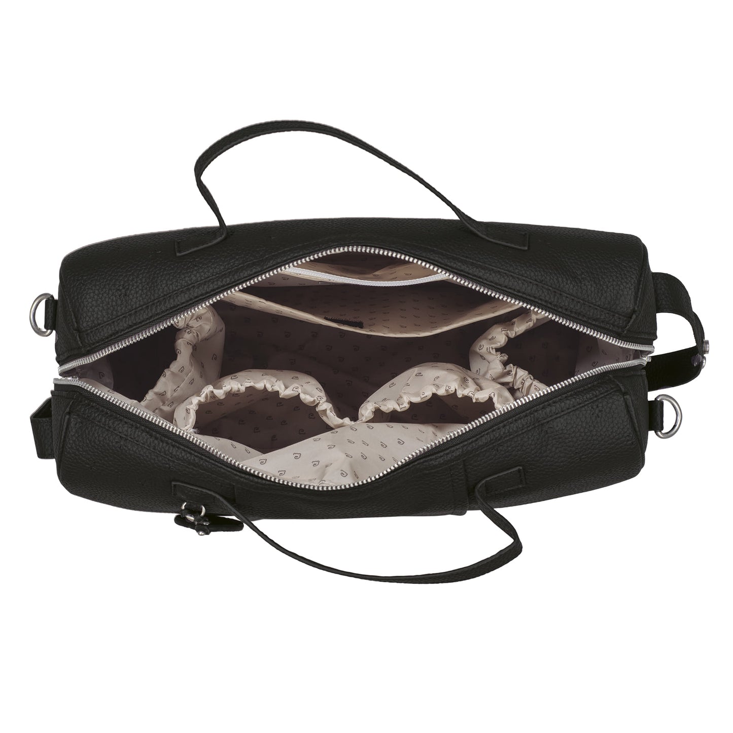 BOLSA CANASTILLA LONDON BLACK PASITO A PASITO