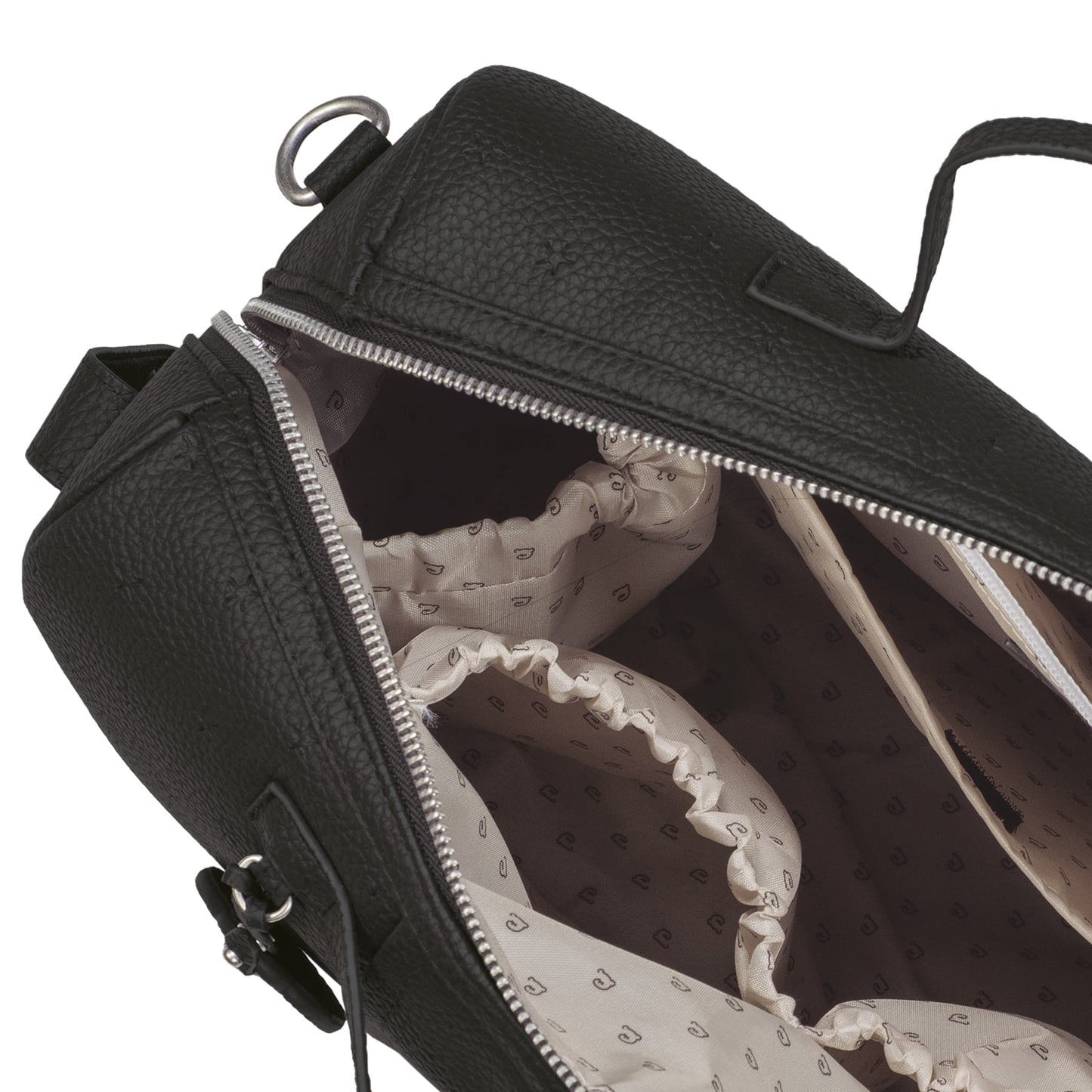 BOLSA CANASTILLA LONDON BLACK PASITO A PASITO