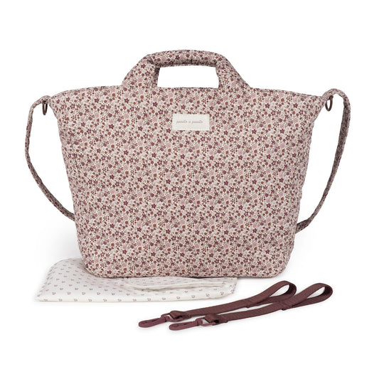 BOLSA CANASTILLA CHERRY FLORES DE PASITO A PASITO