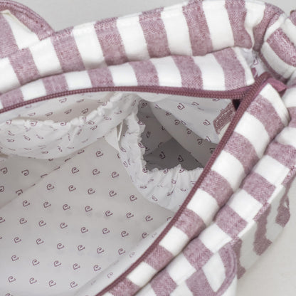 BOLSA CANASTILLA CHERRY RAYAS  WALKING MUM